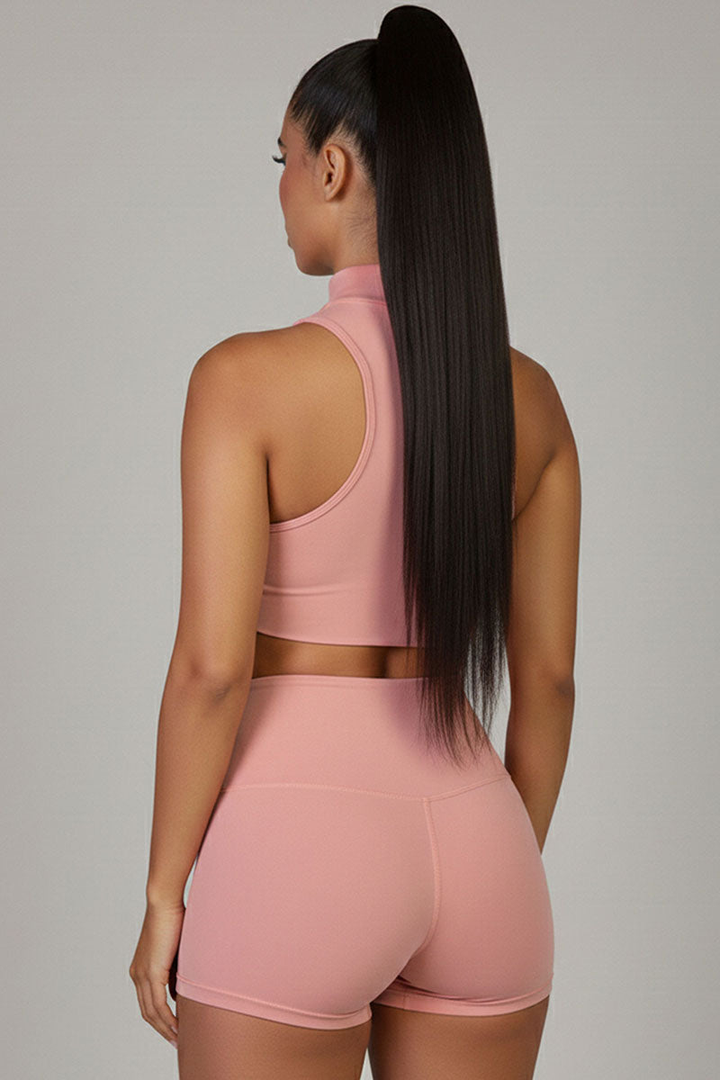 High Neck Sleeveless Top