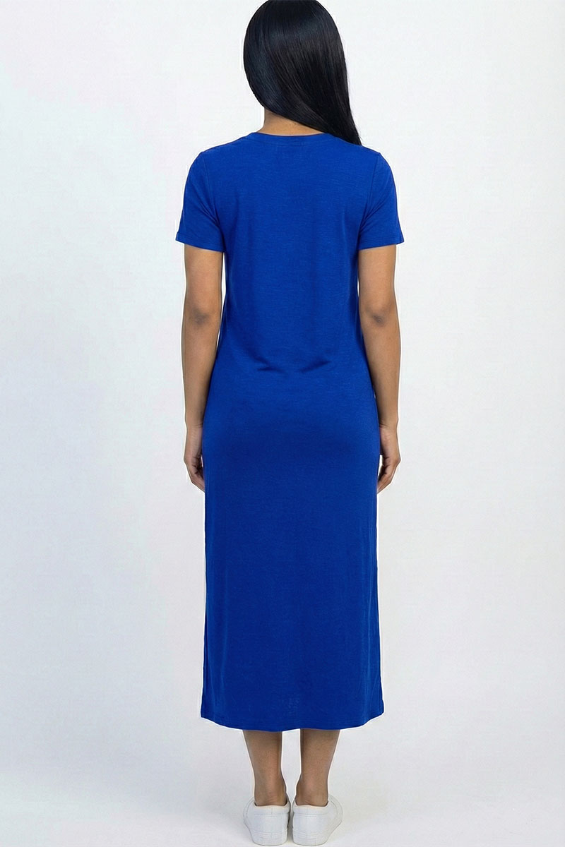 Side Pocket Tee Dress