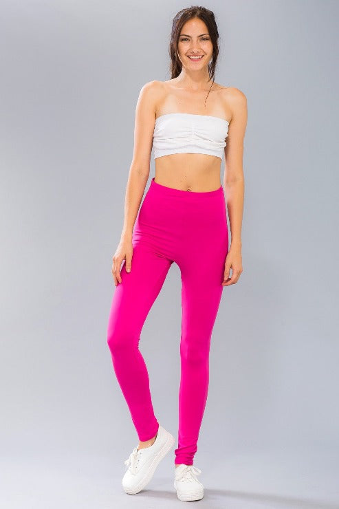 Solid Leggings