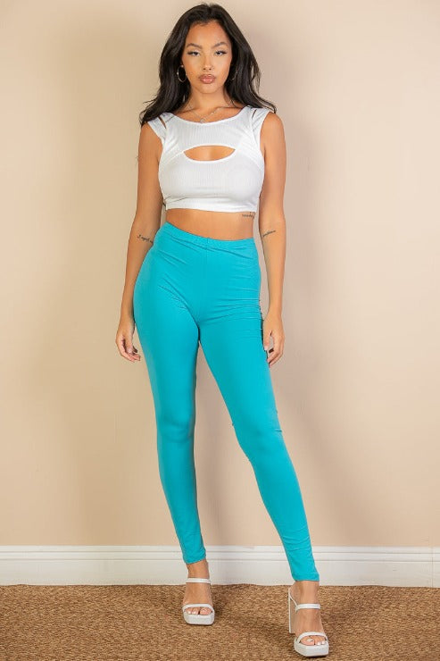 Solid Leggings
