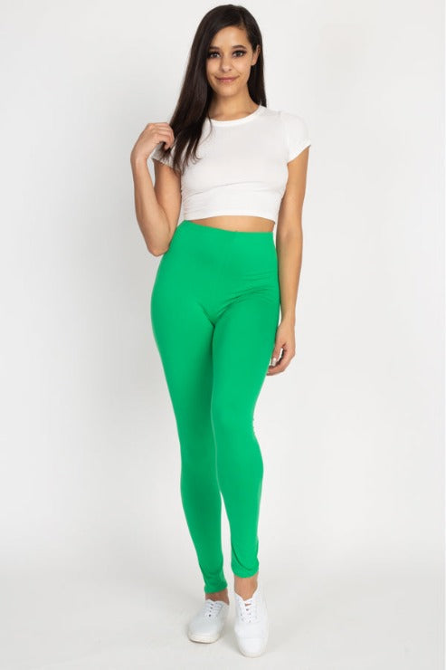 Solid Leggings