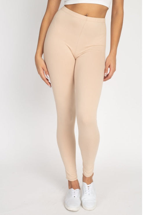 Solid Leggings