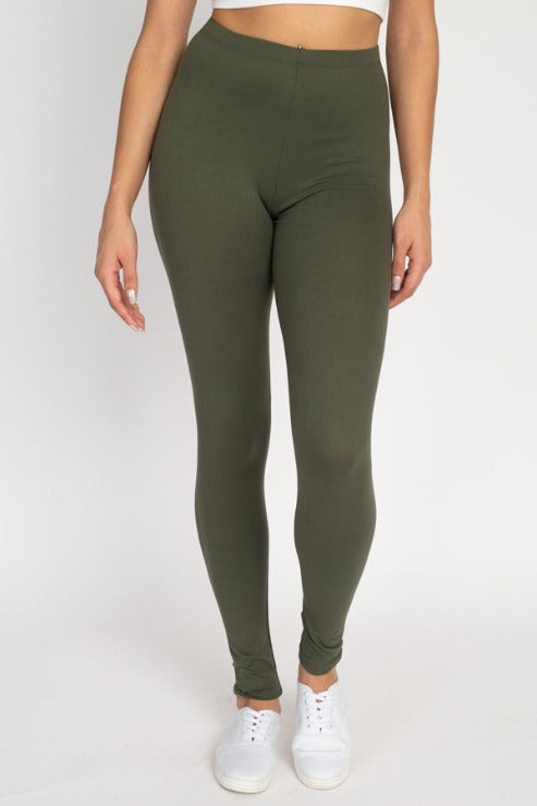 Solid Leggings