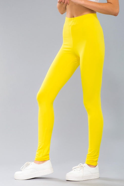 Solid Leggings