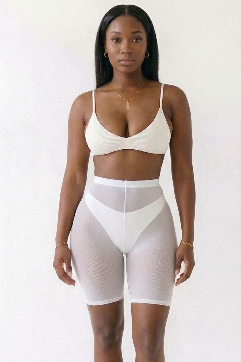 Mesh Biker Shorts