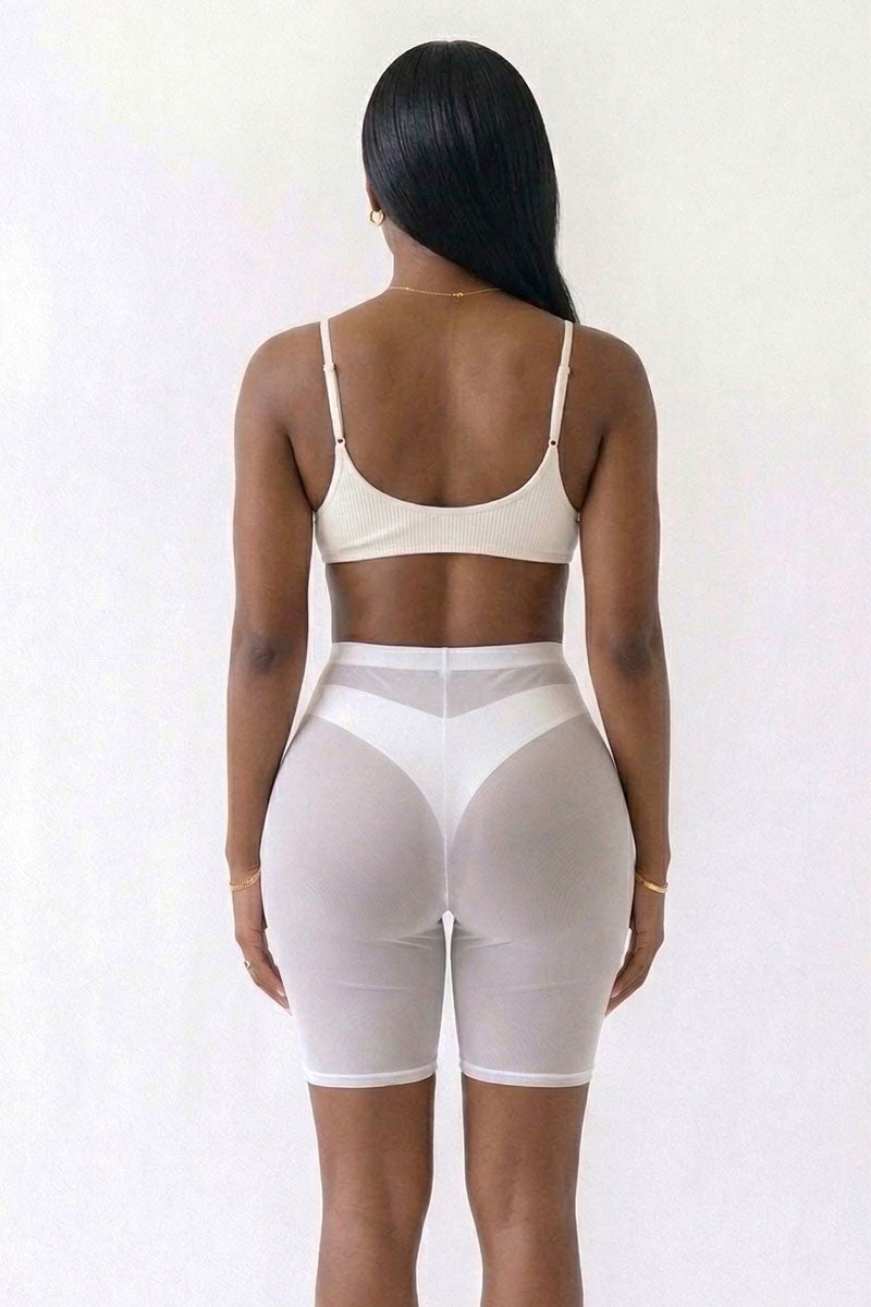 Mesh Biker Shorts