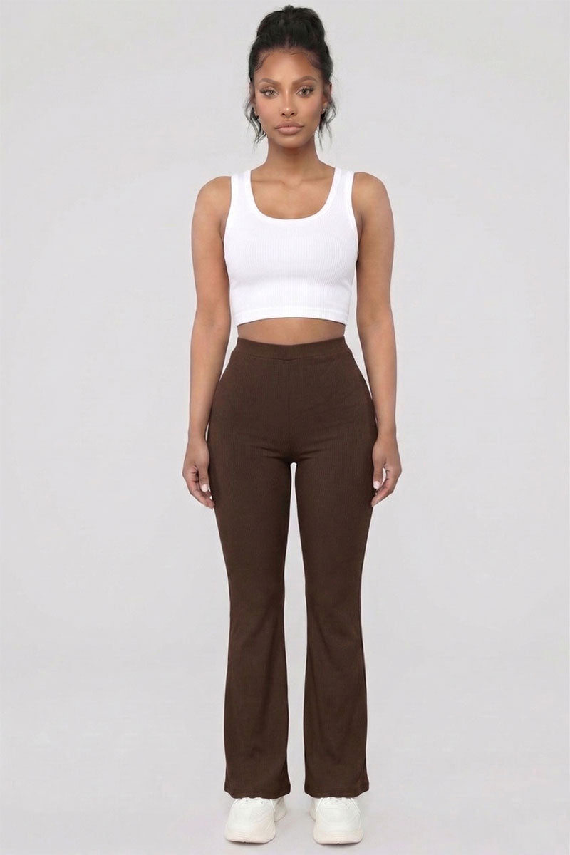 High Waisted Flare Pants