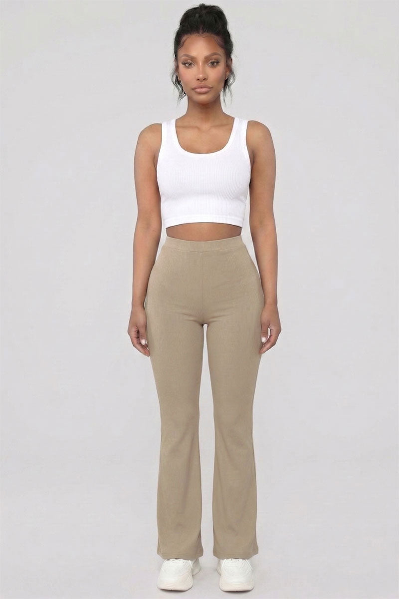 High Waisted Flare Pants