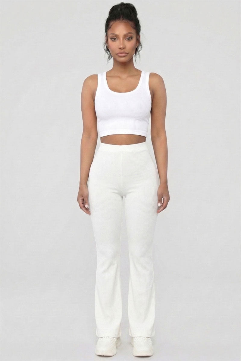 High Waisted Flare Pants
