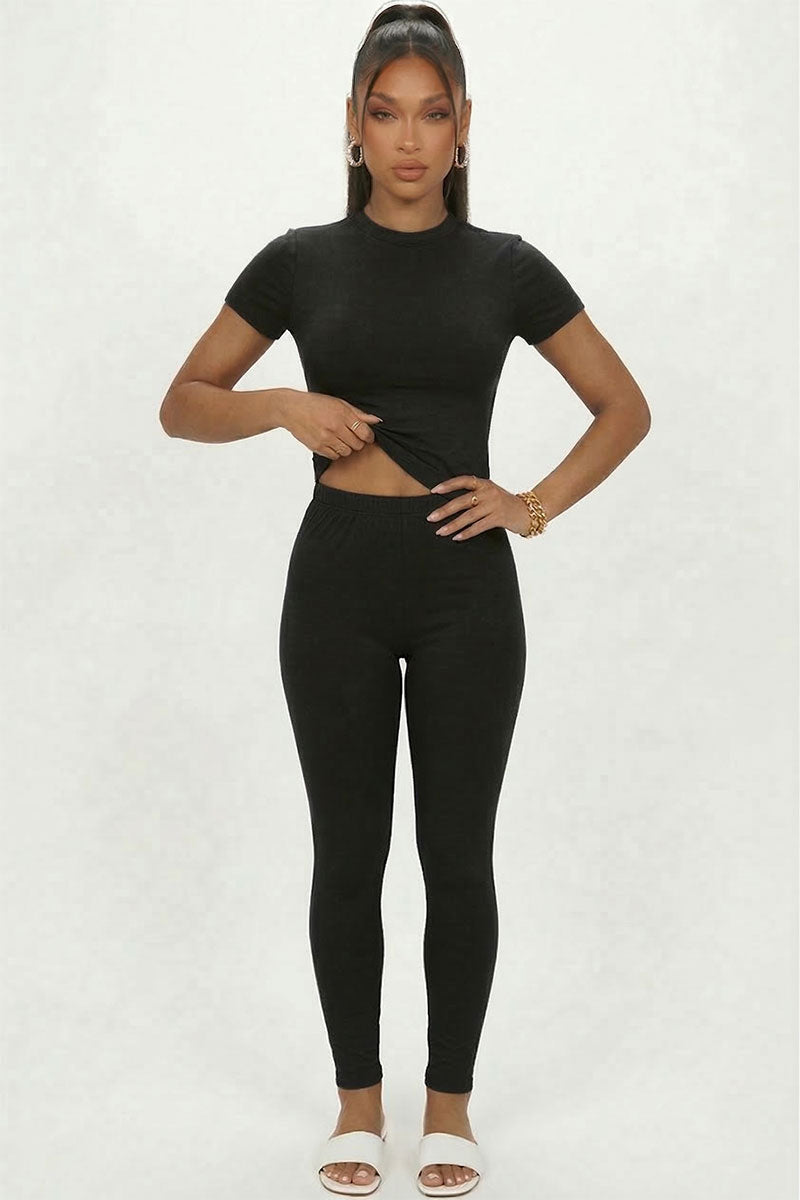Basic Solid Leggings