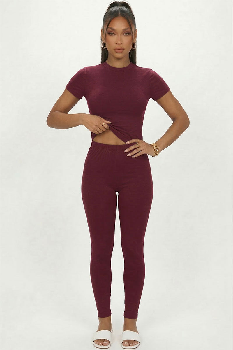 Basic Solid Leggings