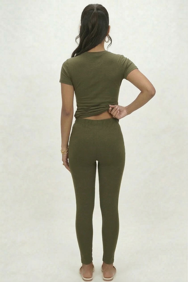 Basic Solid Leggings