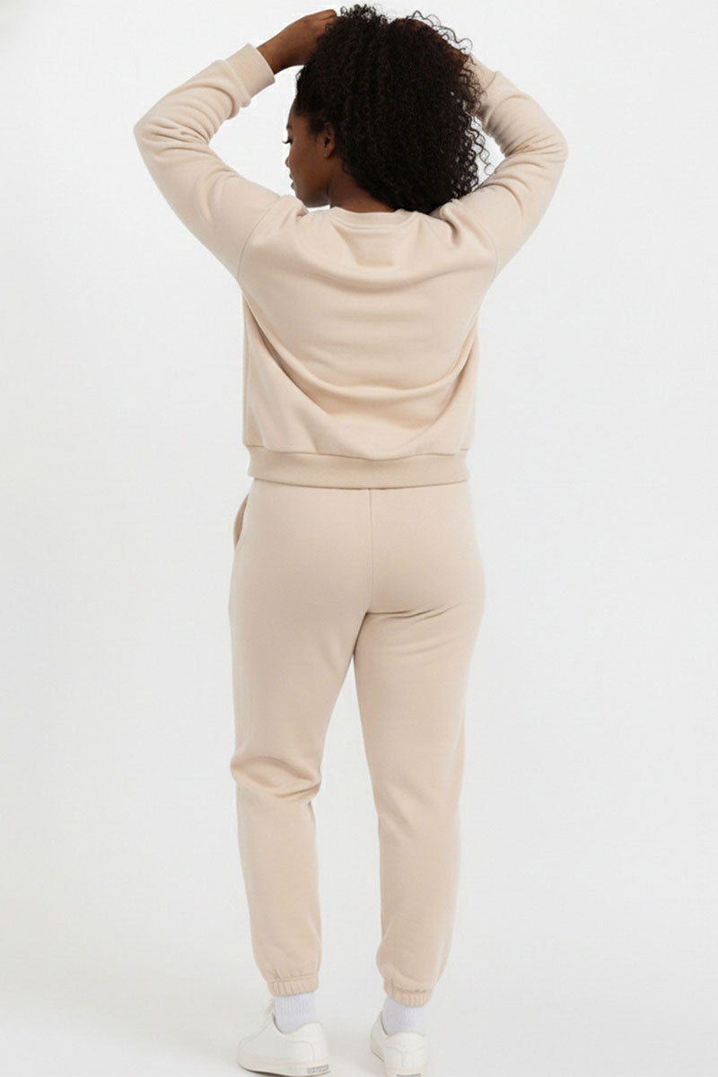 Plus Size Classic Poly Fleece Crewneck Pullover
