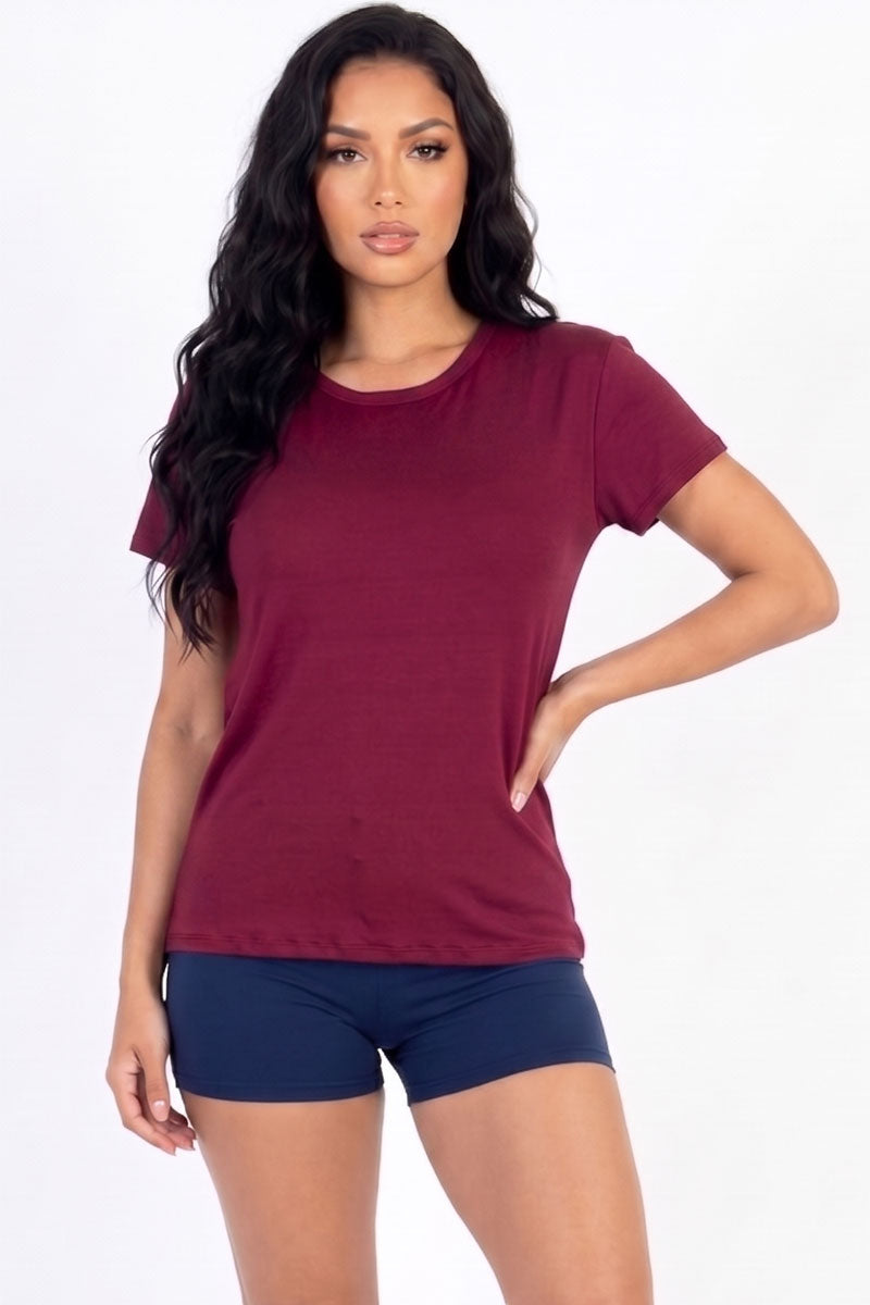 Basic Short Sleeve T-shirt