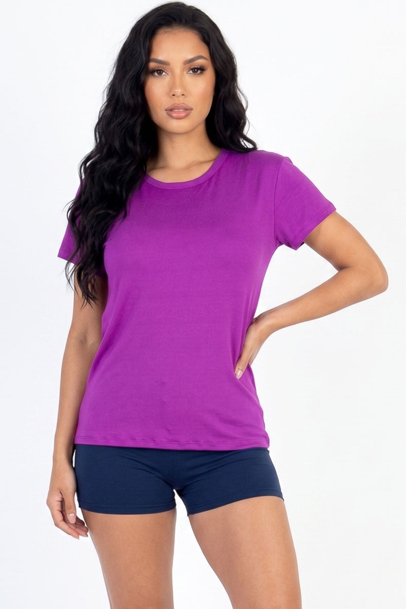 Basic Short Sleeve T-shirt