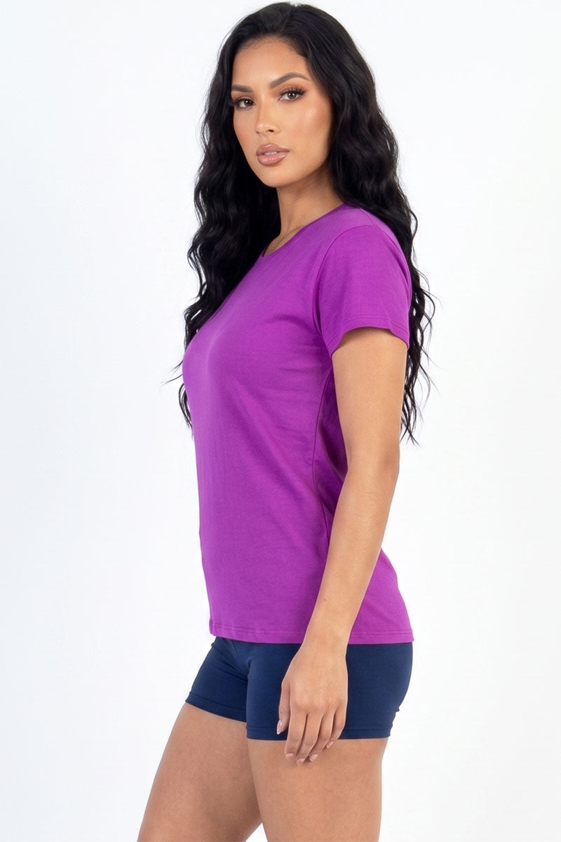 Basic Short Sleeve T-shirt