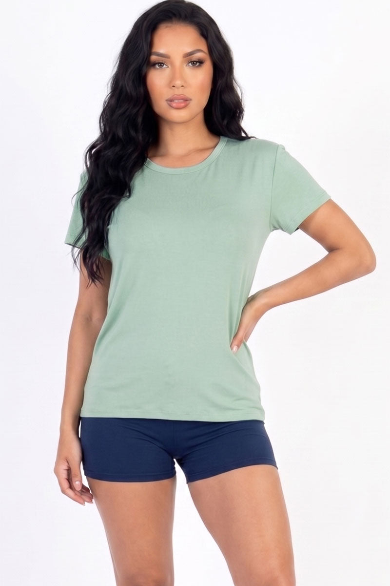 Basic Short Sleeve T-shirt