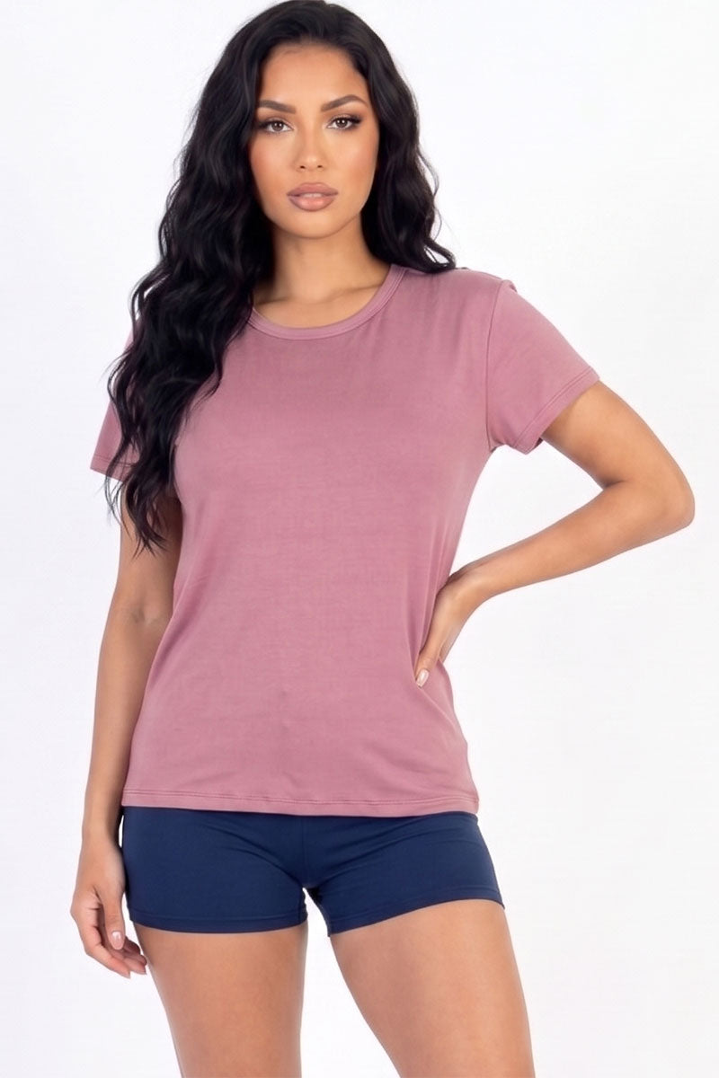 Basic Short Sleeve T-shirt