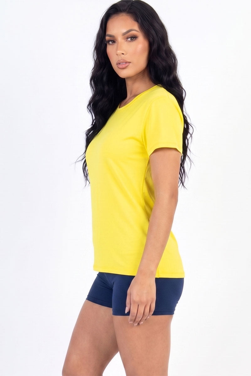 Basic Short Sleeve T-shirt