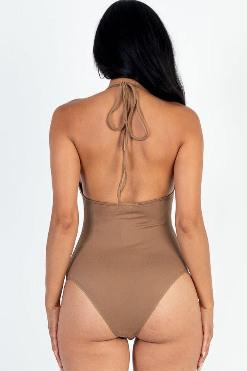Solid Bustier Bodysuit