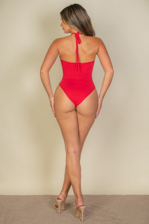 Solid Bustier Bodysuit