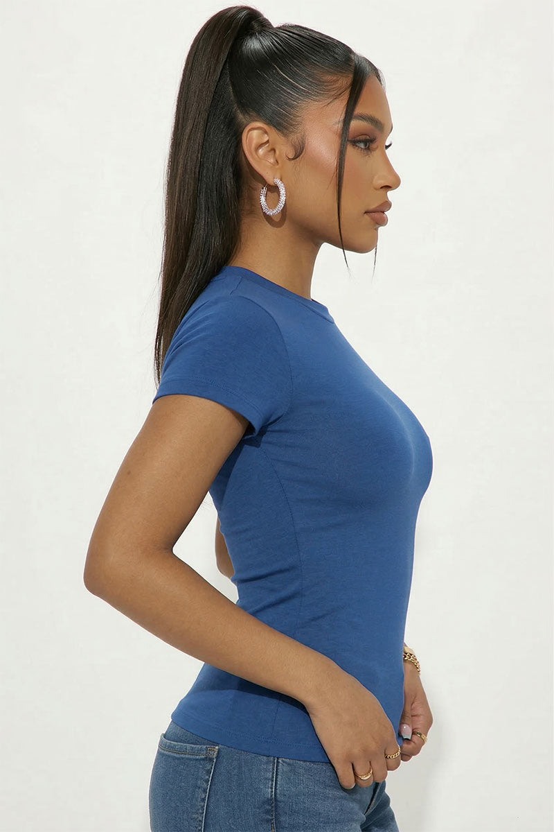 Short Sleeve Round Neck T Shirt