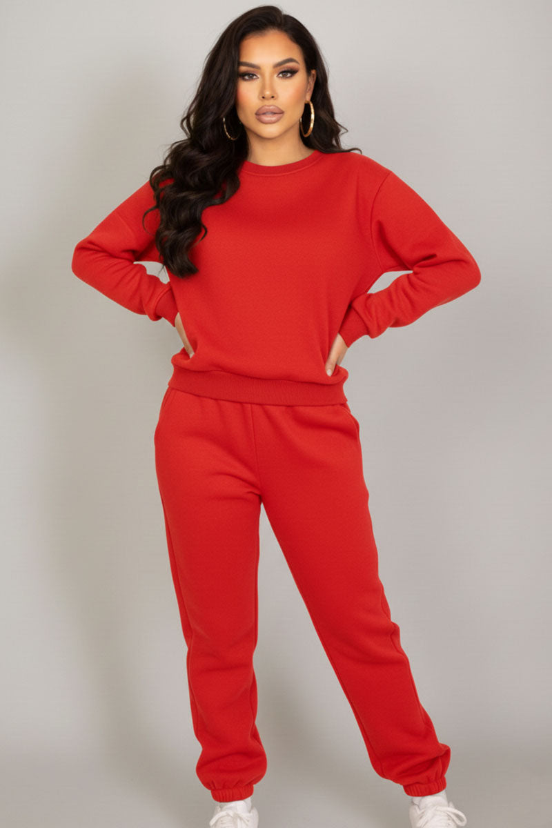 Classic Poly Fleece Crewneck Pullover