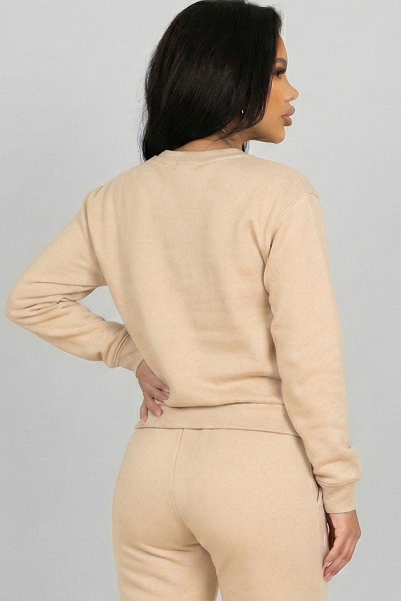 Classic Poly Fleece Crewneck Pullover