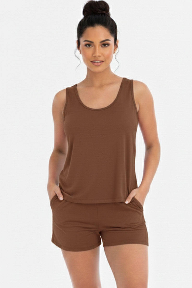 Comfy Tank Top & Shorts Set