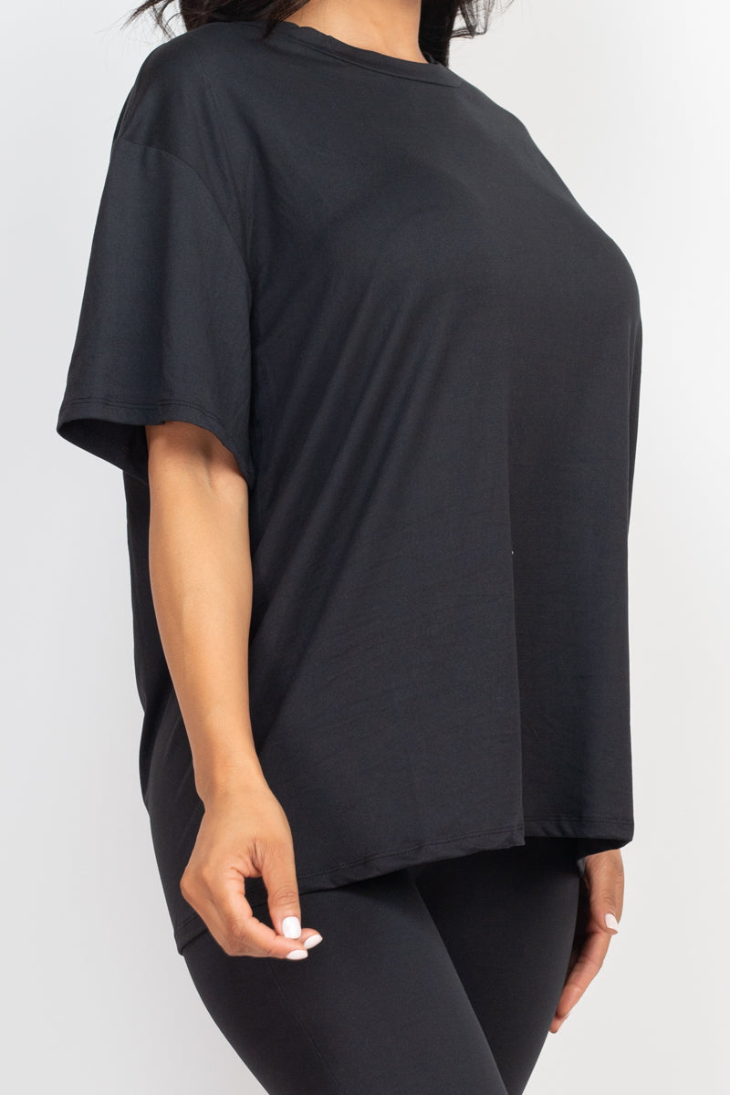 Oversized T-shirt & Leggings Set